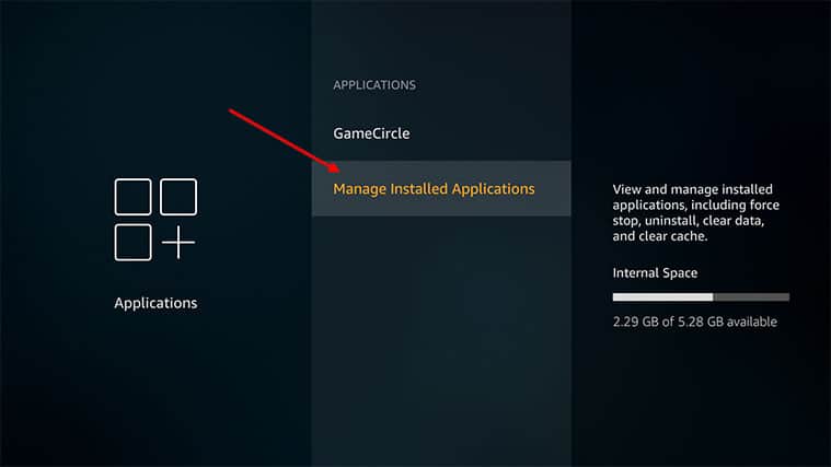 An image featuring how to Access IPTV from the Applications Page on FireStick step3