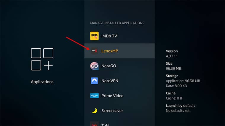 An image featuring how to Access IPTV from the Applications Page on FireStick step4