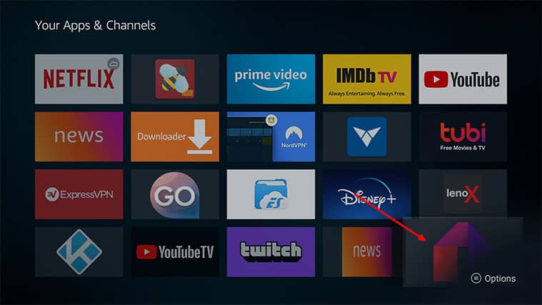 An image featuring Step-by-Step Guide on How to Get Mobdro on FireStick Home Screen step2