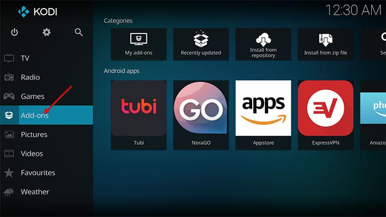 An image featuring an installation example of a Best Kodi Build for FireStick step7