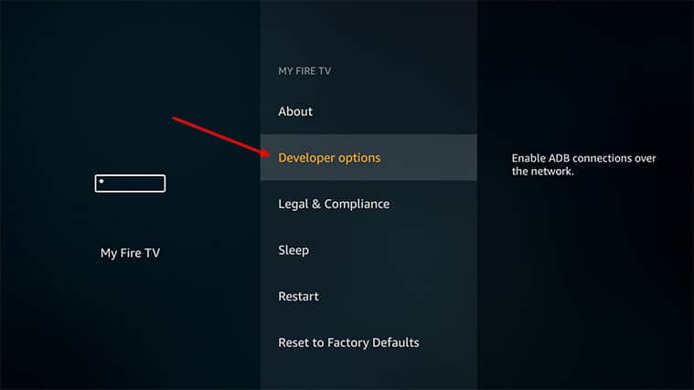 An image featuring how to install NordVPN on FireStick manually step3