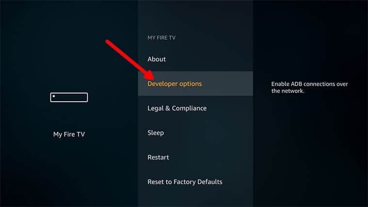 An image featuring how to install OLA TV APK on FireStick with downloader step4
