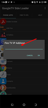 An image featuring how to install RetroArch emulator on an Android phone for Amazon Fire TV Stick step3