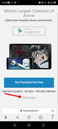 An image featuring how to block Crunchyroll Ads on mobile step2