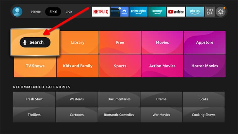 An image featuring how to install Apollo TV on FireStick step6b