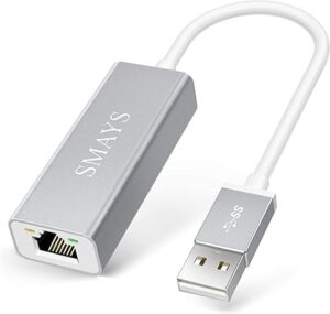 An image featuring the Smays ethernet adapter
