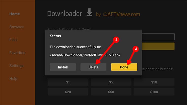 An image featuring how to set up Gratis IPTV in FireStick step18